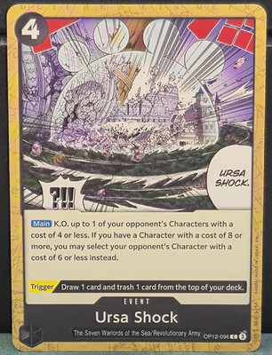 Ursa Shock OP12-096 One Piece Legacy of the Master Card Game TCG Near Mint NM