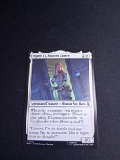 Agent 13, Sharon Carter 1 Uncommon Marvel Super Heroes Magic: The Gathering NM