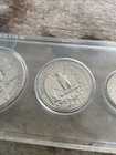 1961 D BIRTH YEAR 5 COIN SET - 90% SILVER COINS Set IN WHITMAN HOLDER — photo 8