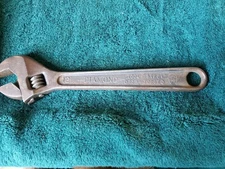 Vintage Diamond Calk Horseshoe Adjustable Wrench USA 12" USA 🇺🇸