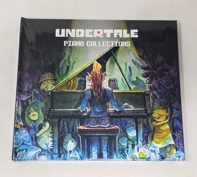 Undertale Piano Collections CD Music Soundtrack Volume 1 + Hardcover Art Book