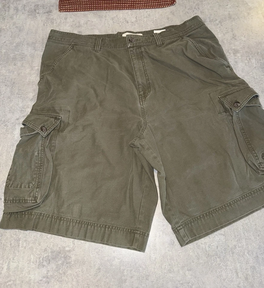 Lote De 4 Pares Pantalones Cortos Timberland Para Hombre Talla 40 Original Carpintero Carga Algodón Foto 3 de 4