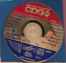 SC8352 COUNTRY HITS  SOUND CHOICE KARAOKE CDG LOT FL GA