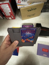 Tetris (Nintendo NES, 1989) Completo En Caja Estuche Protector Limpio Probado Cib