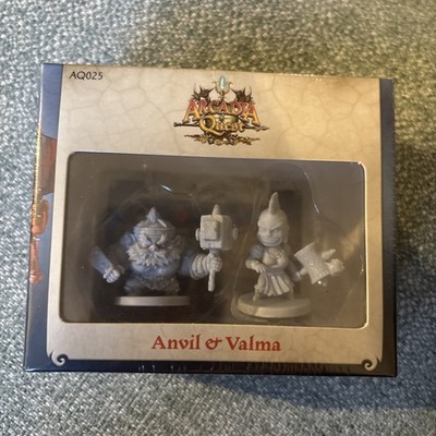 Amboss & Valma Arcadia Quest Heroes Erweiterung CMON Neu & Sealed