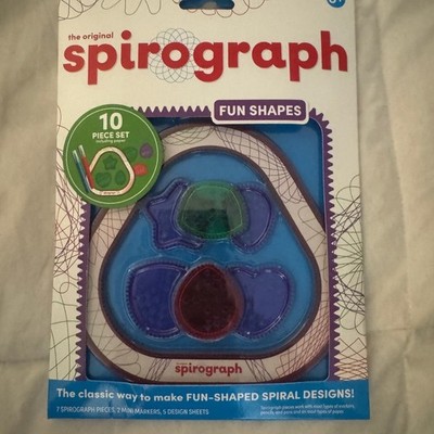    Spirograph Fun Shapes 10 Piece Set Easter Basket Filler Classic Fun