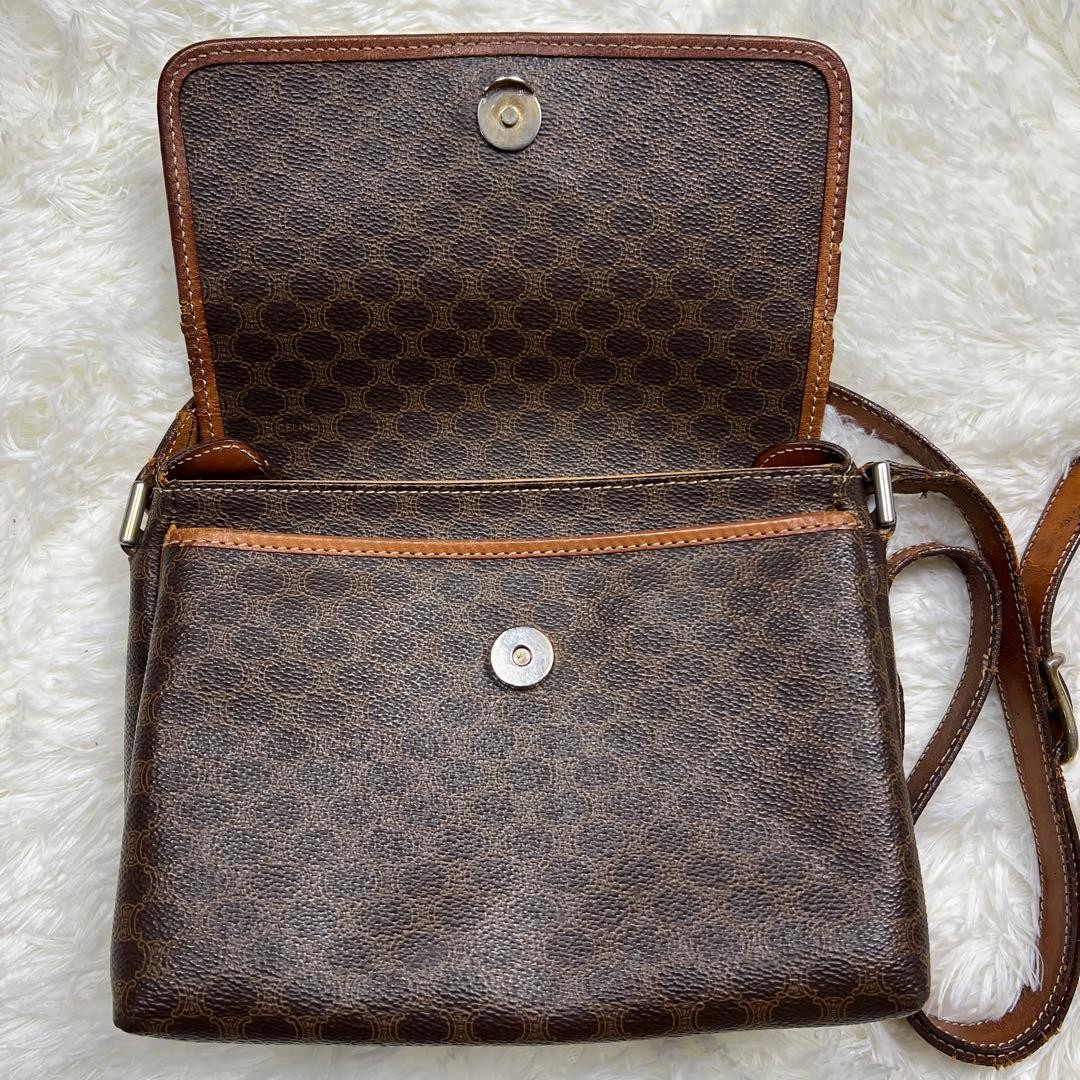 Model CELINE Old Celine Macadam Pattern Shoulder … - image 2