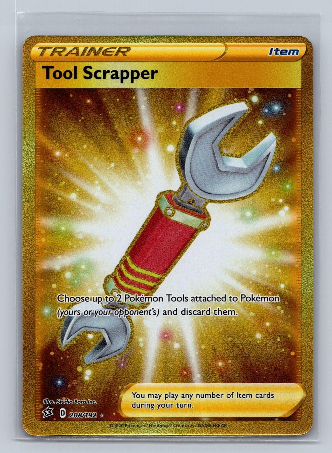 Tool Scrapper 208/192 Secret Rare Rebel Clash NM 2020 Free Shipping