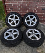 Originale Audi Felgen mit Winterreifen 205 60 R16 Zoll Michelin Alpin 5 7mm 4x