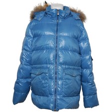 Pyrenex, Daunenjacke, Damen, Größe: L, Blau, Daune/Feder/Polyamid/Polyester #e55