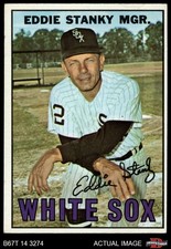 1967 Topps #81 Eddie Stanky White Sox MANAGER 5 - EX