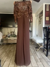 ASpeed Formal Brown Brown Large Dress