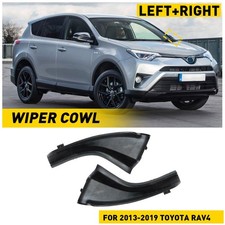 Windshield Wiper Cowl Extension Trim For 2013-2019 Toyota Rav4 53867-0r030 2pcs