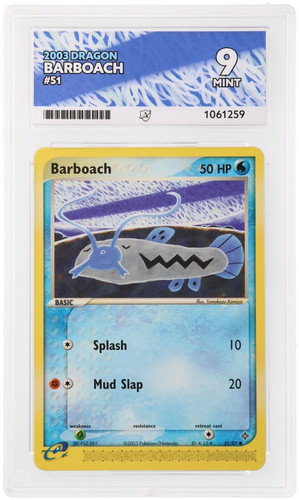 Barboach graded ACE 9 for sale on eBay