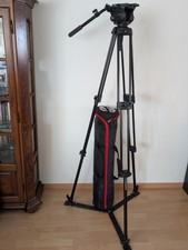 Manfrotto 546GB Stativ + 505HD Videokopf – Profi-Setup mit Zubehör (Gebraucht)