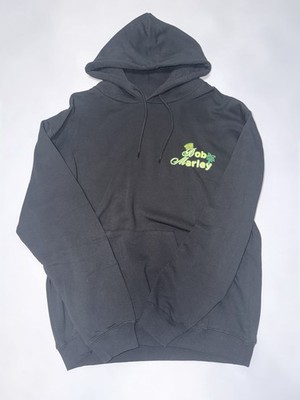 Bob Marley Smile Jamaica Black Hoodie Men s Size M