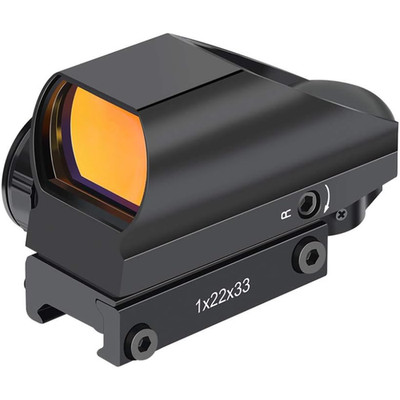Red Dot Visier Reflexvisier 4 Absehen 11 Helligkeitsstufen 20mm/22mm Schiene