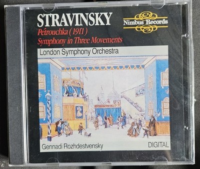 London Symphony Orchestra Petrouchka & Symphony in Three Movements (CD) rcd10