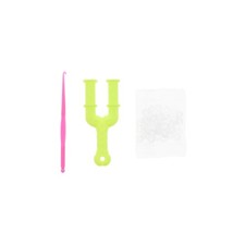 Set of 2 Loom Slingshots & 2 Tool Sticks - Y Slingshot Loom Rubber Band Clips