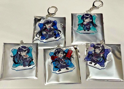 Ado Trading Acrylic Keychain Complete Set School Festival Official Round One New