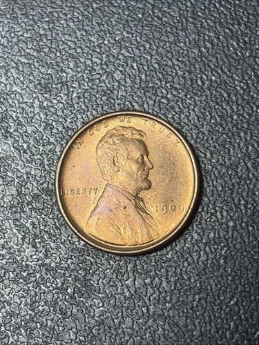 1909 VDB Lincoln Cent Uncirculated Red