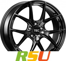 TEC Speedwheels GT6 EVO black-glossy 8x19" ET40 LK5 120 ML 72.6 Alufelgen 19 ...