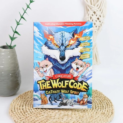 #ad The Wolf Code Cultivate Wolf Spirit Growth Mindset Children#x27;s Book English $14.44