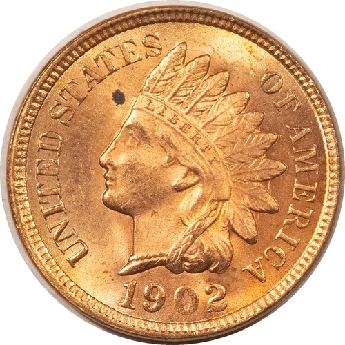 New Listing1902 INDIAN CENT - RED UNCIRCULATED, QUESTIONABLE COLOR!