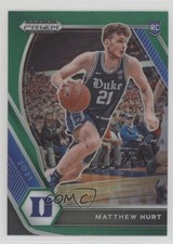 2021-22 Panini Prizm Draft Picks Green Prizm Matt Hurt Matthew Hurt #34 1e57