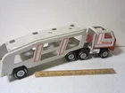 TONKA 1980’s Pressed Steel Metal semi truck car auto carrier transporter
