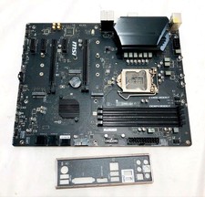 MSI Z390-S01 Motherboard LGA1151 ATX DDR4 Socket for Intel CPUs Used