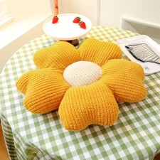 Flower Shaped Soft Plush Chair Seat Mat Pillow Throw Cushion Home Bed Sofa Decor