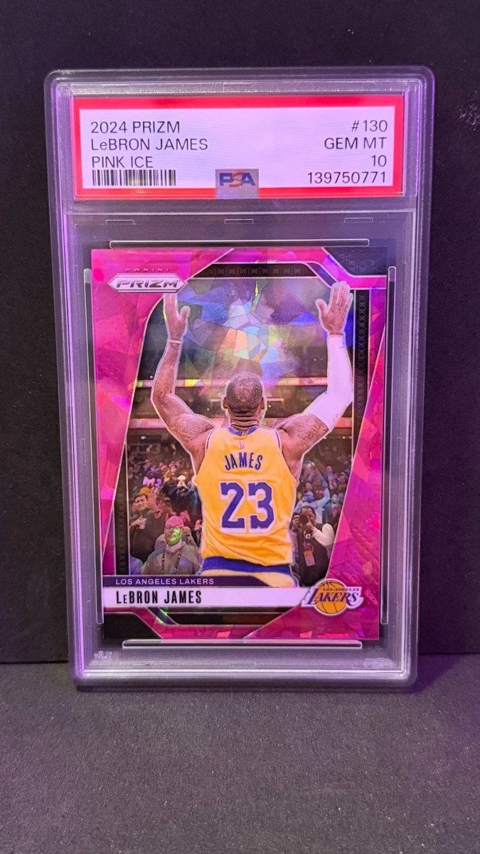 Panini LeBron James 10 Graded Basketball Sports Trading Cards