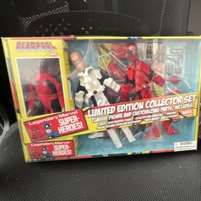 Marvel Deadpool Limited Edition Collector's Set Action Figures w/ Accessories