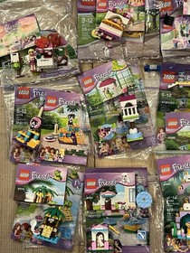 Lot Of 20 LEGO Friends Animals Series 1&ndash;5 & Friends Poly Bags 100% Complete