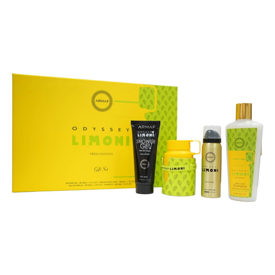 Armaf Mens Odyssey Limoni Gift Set Fragrances 6295199804162 9790₽