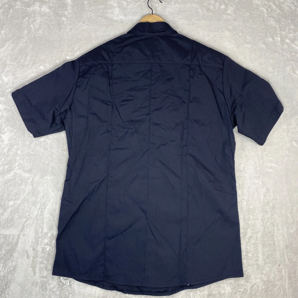 Camisa Blauer Classact 8421 Manga Corta Grande Wilmington Bomberos Parche Foto 3 de 4