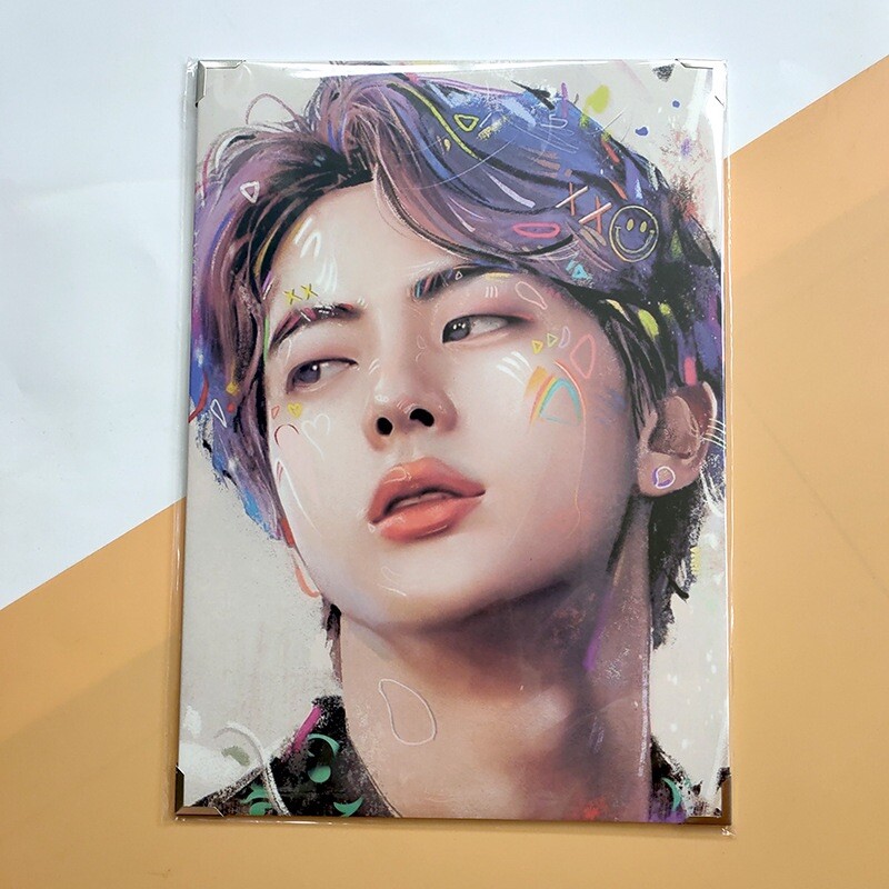 BTS Oil painting Frame| Map Of Soul|All Members Available | eBay