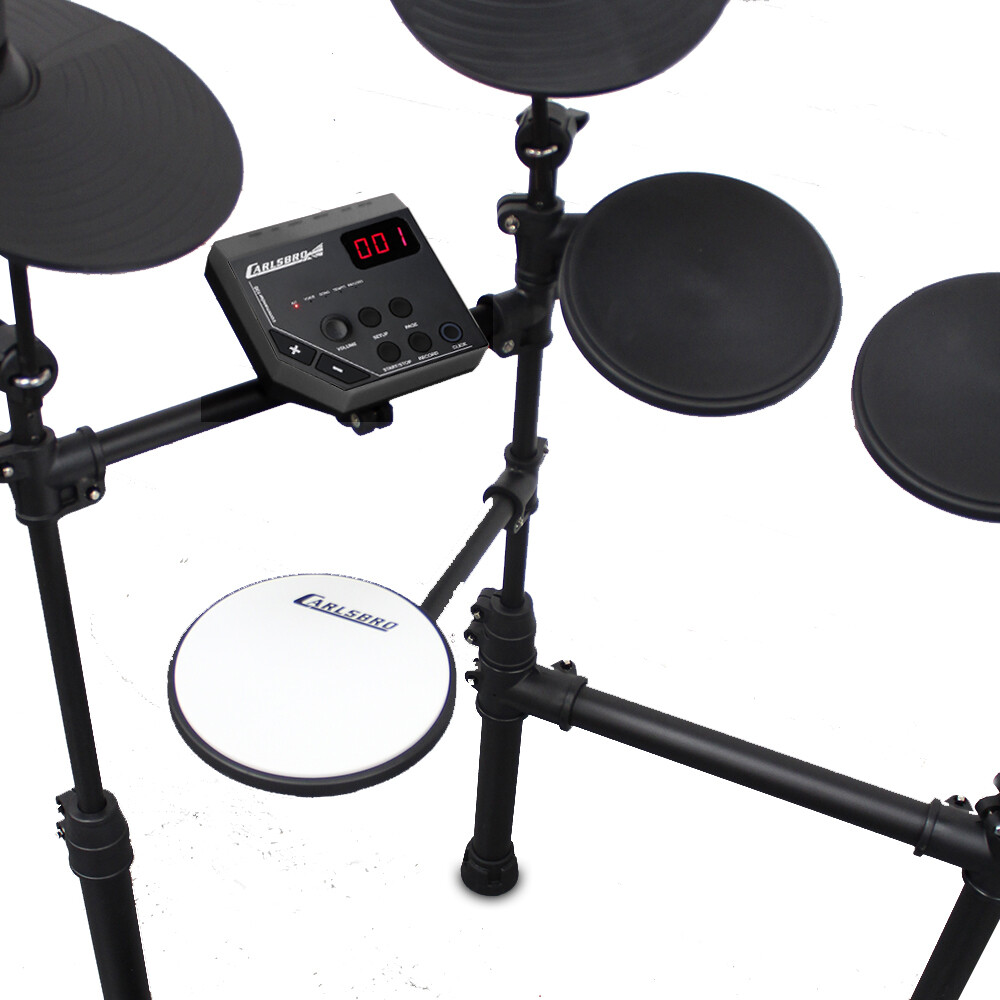 Carlsbro CSD100 R Electronic Drum Kit 7 Piece Digital Set Compact