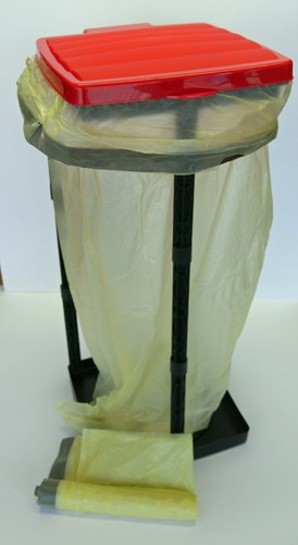 Müllsackständer bis 60l ideal für Gelber Sack Ständer Halter "PASST TOP" - Bild 2 von 6