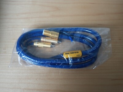 Ortofon 6NX-TSW1010 (RCA-5P) Premium Tonearm Cable (1.2m, blue) NEW!!!