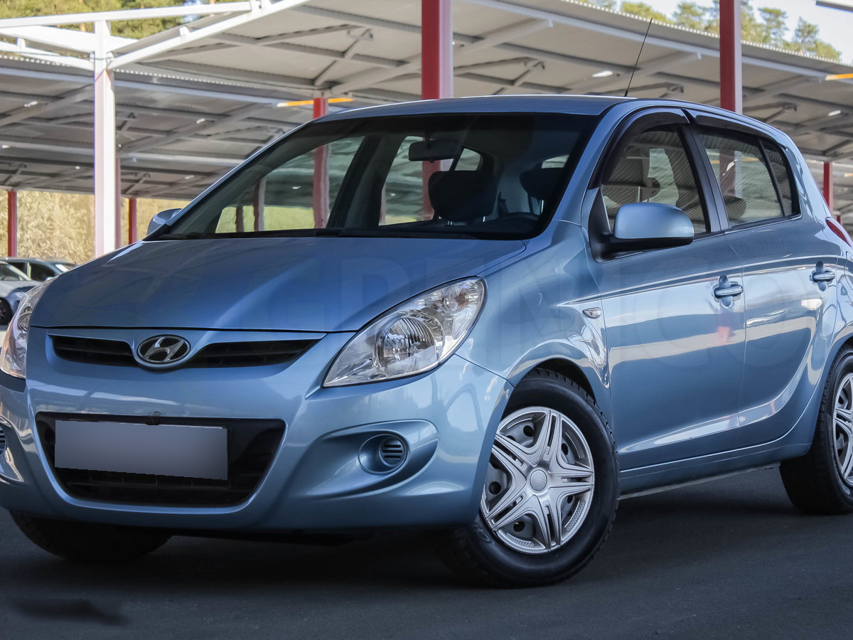 HYUNDAI i20 mk1 5door hatchback 20092014 wind deflectors 4pc HEKO