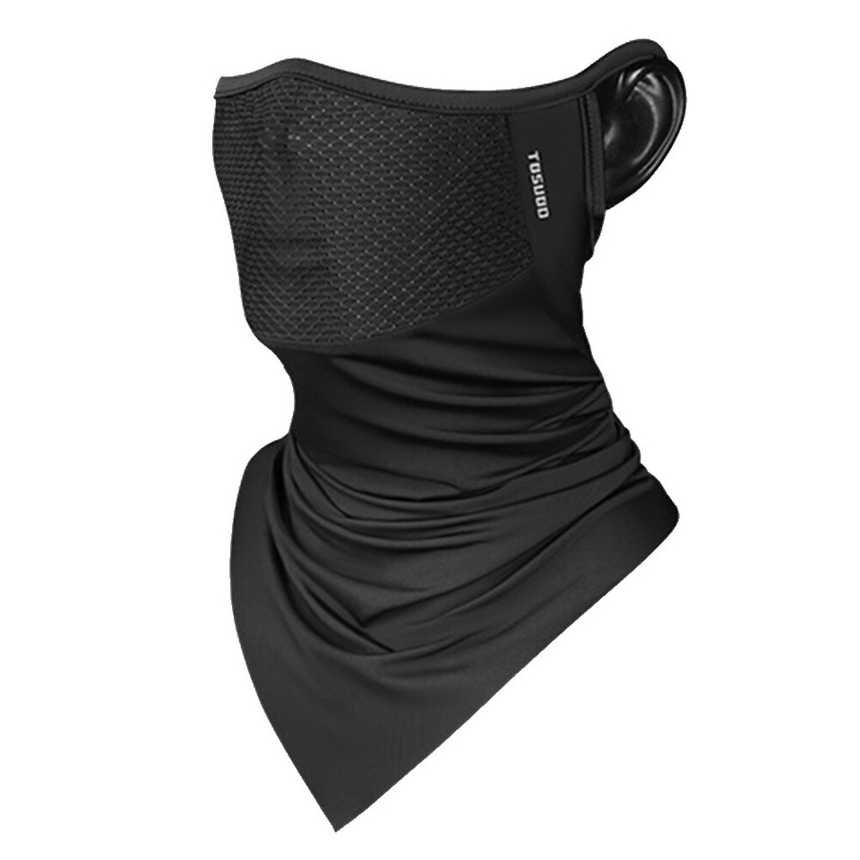 Cooling Neck Gaiter with Ear Loops Sun Protection Face Mask Scarf