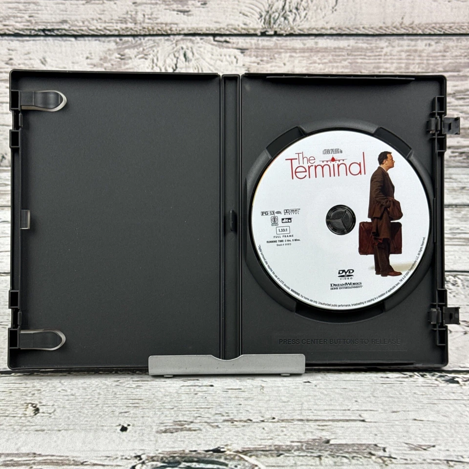 The Terminal (Full Screen Edition) [DVD 2015] Tom Hanks Catherine Zeta-Jones - Image 3 of 3