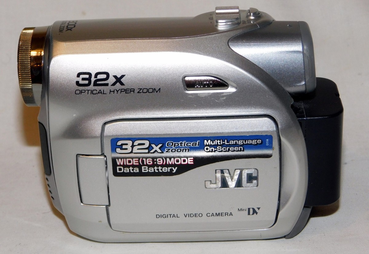 JVC GR-D350U Mini-DV Digital Video Camera Camcorder 32x