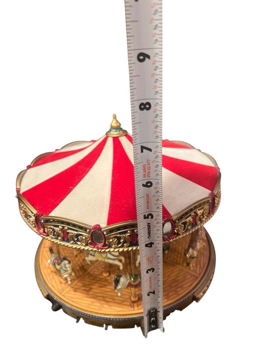Vintage Mr. Christmas Gold Label Collection World's Fair Carousel