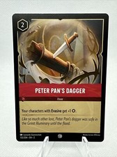 Peter Pan  s Dagger 135/204 Disney Lorcana: Rise Of The Floodborn