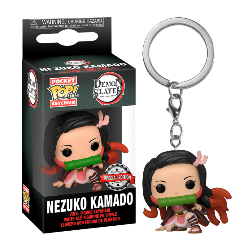 En Oferta Llavero De Bolsillo Funko Pop: Demon Slayer: Nezuko Kamado Edición Especial