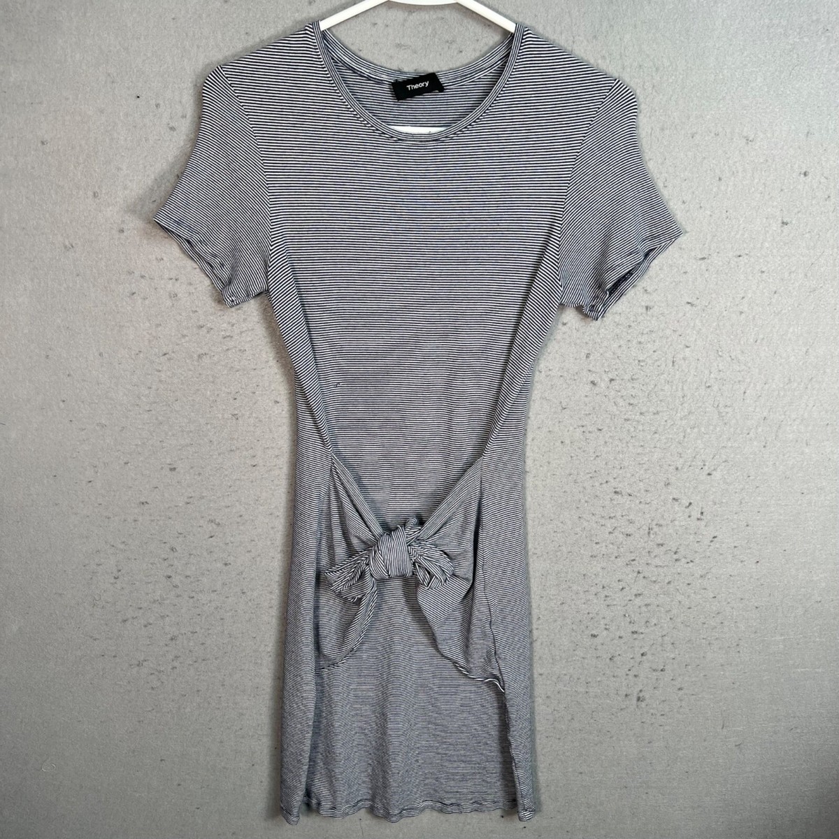 theory short sleeve dress Theory Short-Sleeve Combo Mini Dress