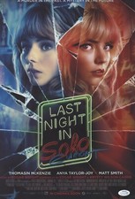 Edgar Wright Last Night in Soho Autographed Signed 12x18 Photo ACOA